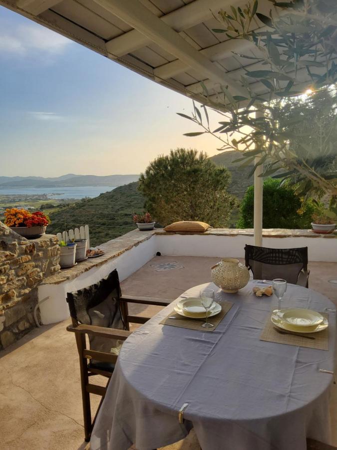 Romantic Sunset Cycladic House In Sotires Moni Christou Dasous Экстерьер фото
