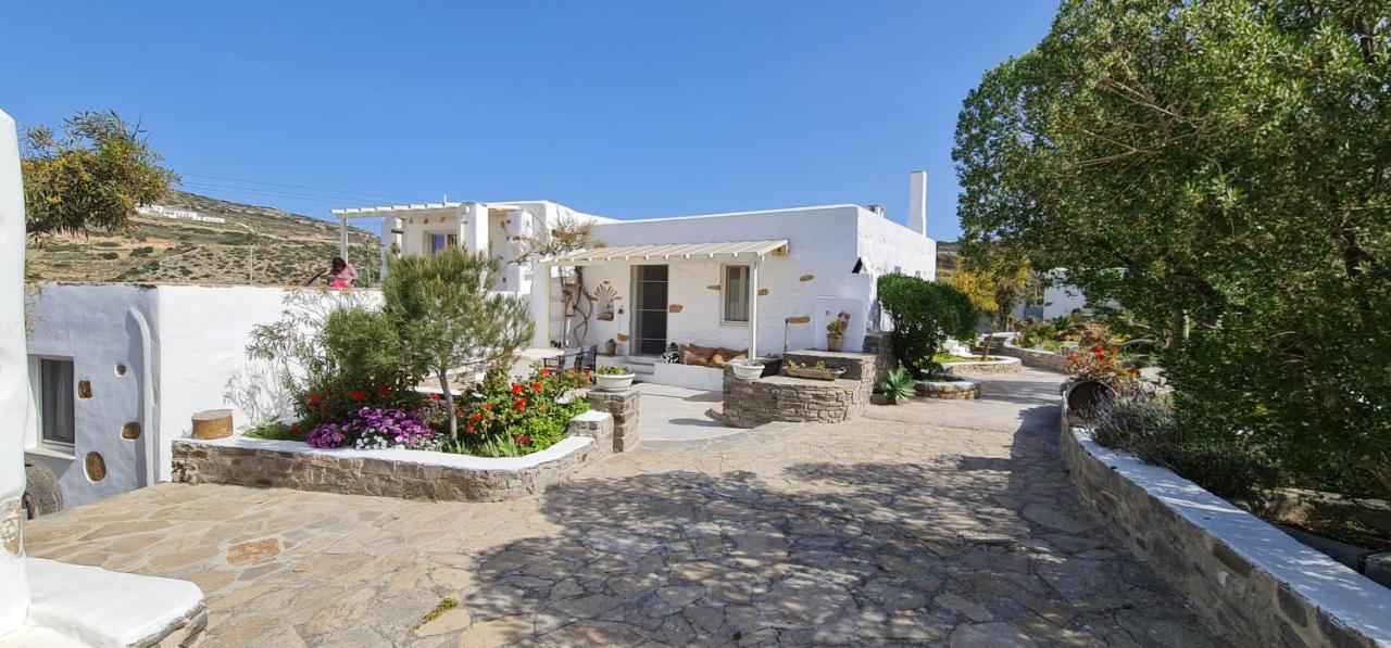 Romantic Sunset Cycladic House In Sotires Moni Christou Dasous Экстерьер фото
